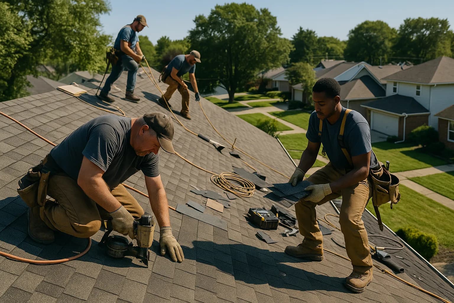 Roofing project by DEMO